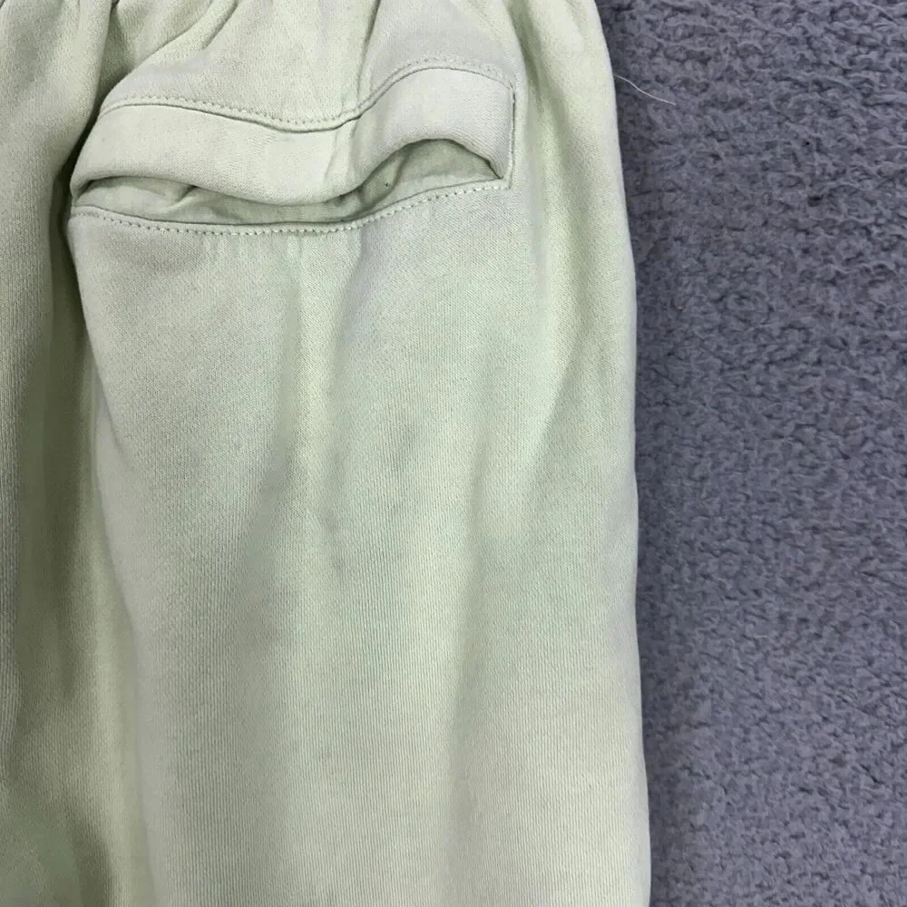 Nike Club Fleece Sweatpants Mens Small‎ Green Spellout Logo Swoosh Gorpcore